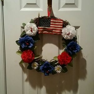 Handmade  American wreath.